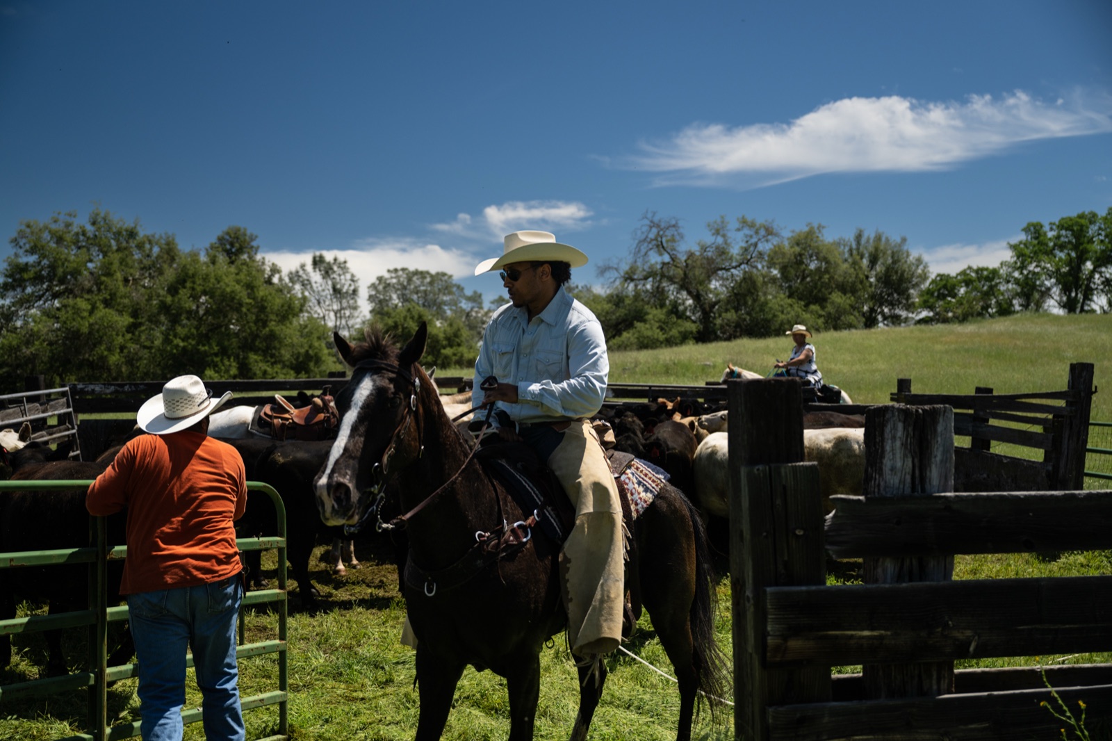 Riding out at QSC Ranch