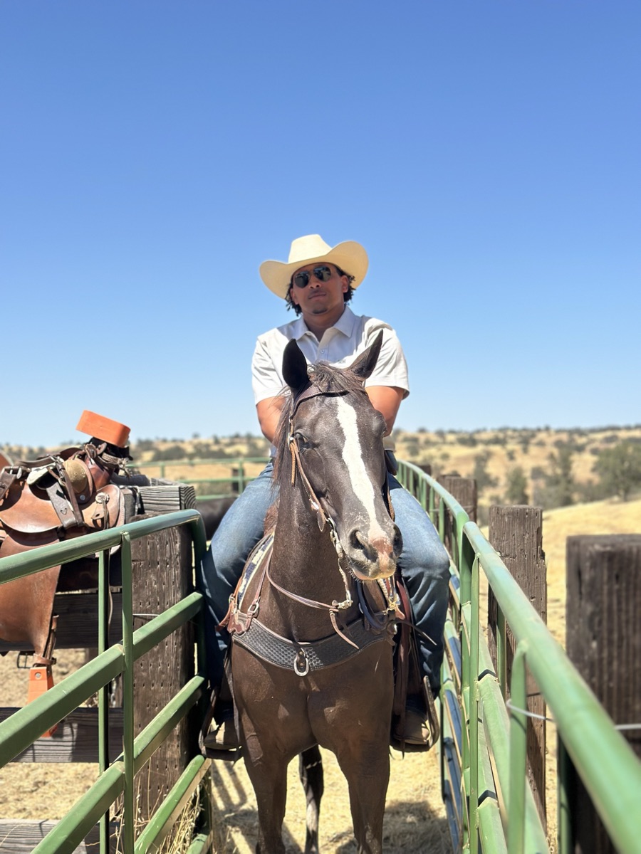 Quincy Jountti, owner of QSC Ranch